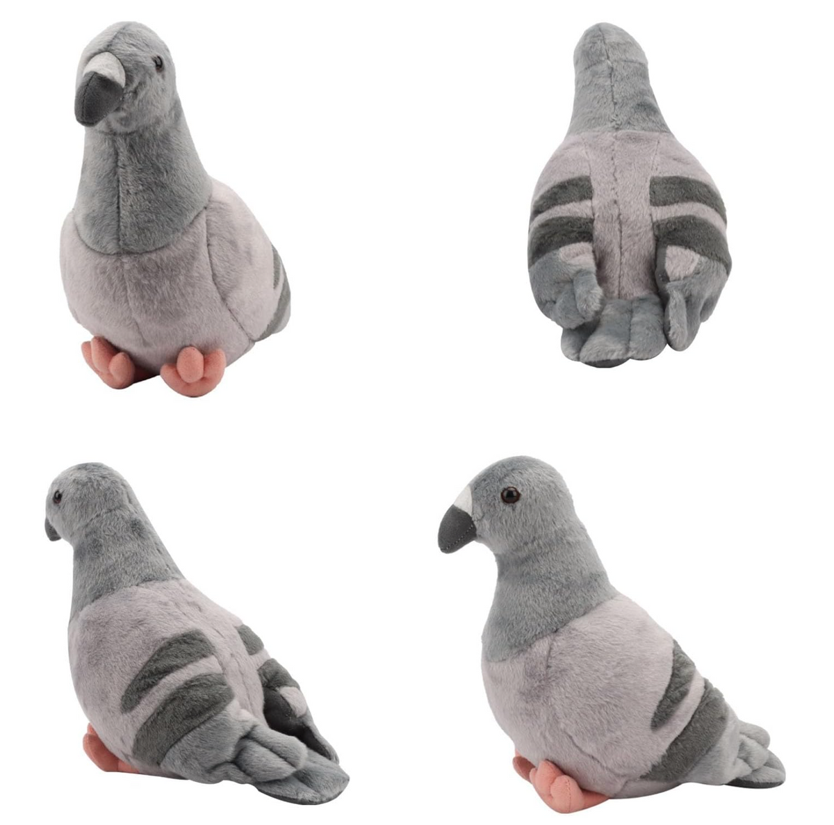 Gray Pigeon plush toy(23cm)