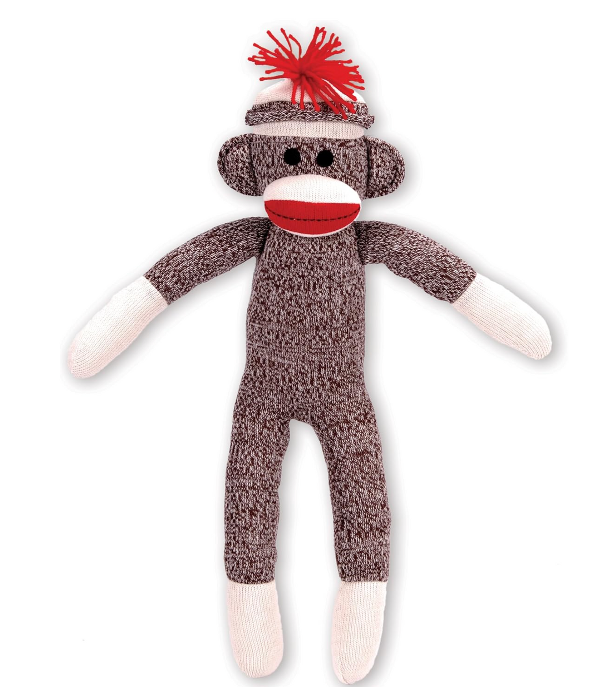 Retro Sock Monkey plush toy (50cm)