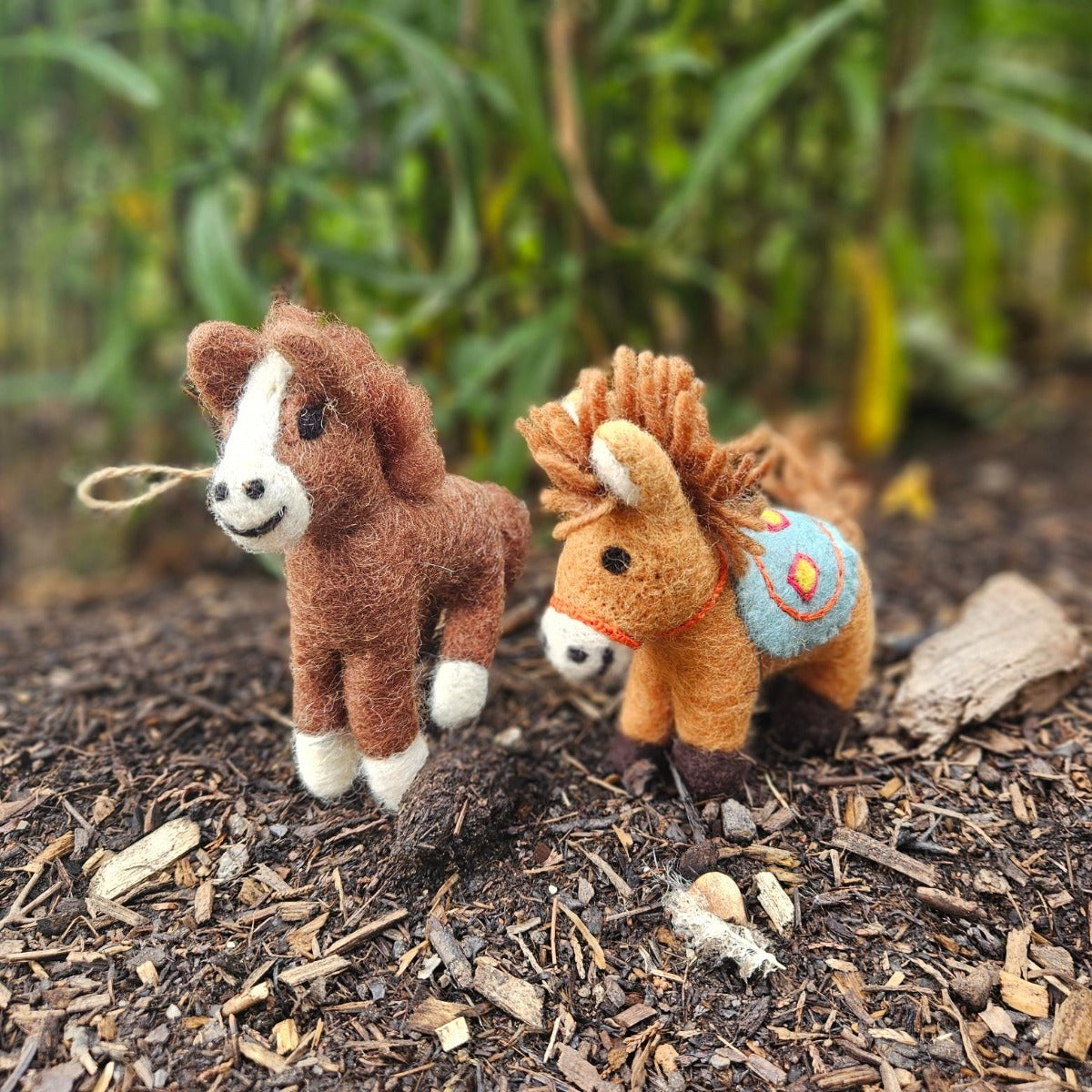 Hattie the Horse Felt Hanging Decoration