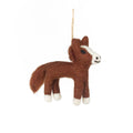 Hattie the Horse Felt Hanging Decoration