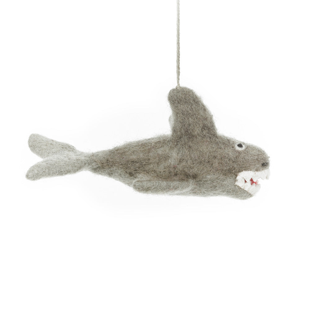 Megaladon Shark Felt Hanging Decoration