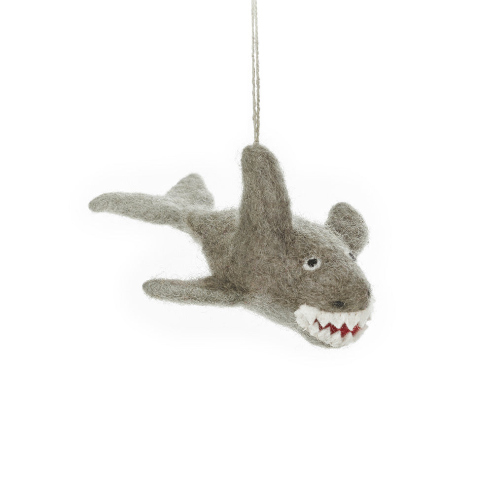Megaladon Shark Felt Hanging Decoration
