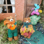 Forest the Bear Felt Hanging Decoration
