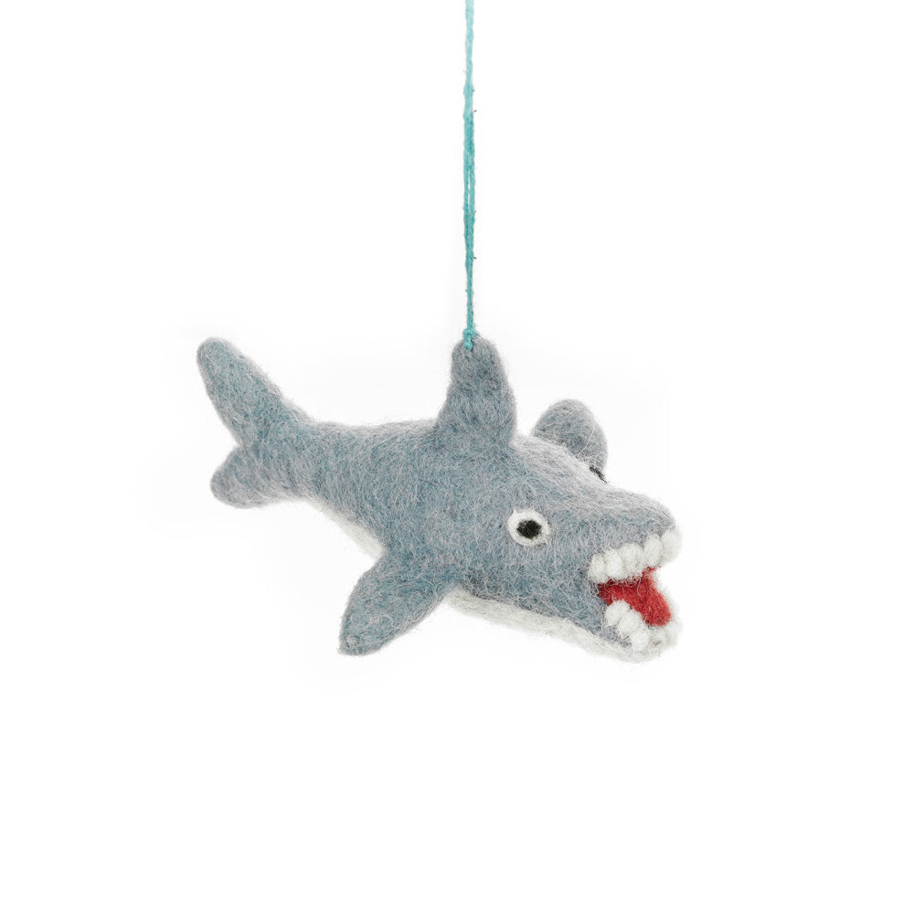 Sheldon the Shark Felt Hanging Decoration